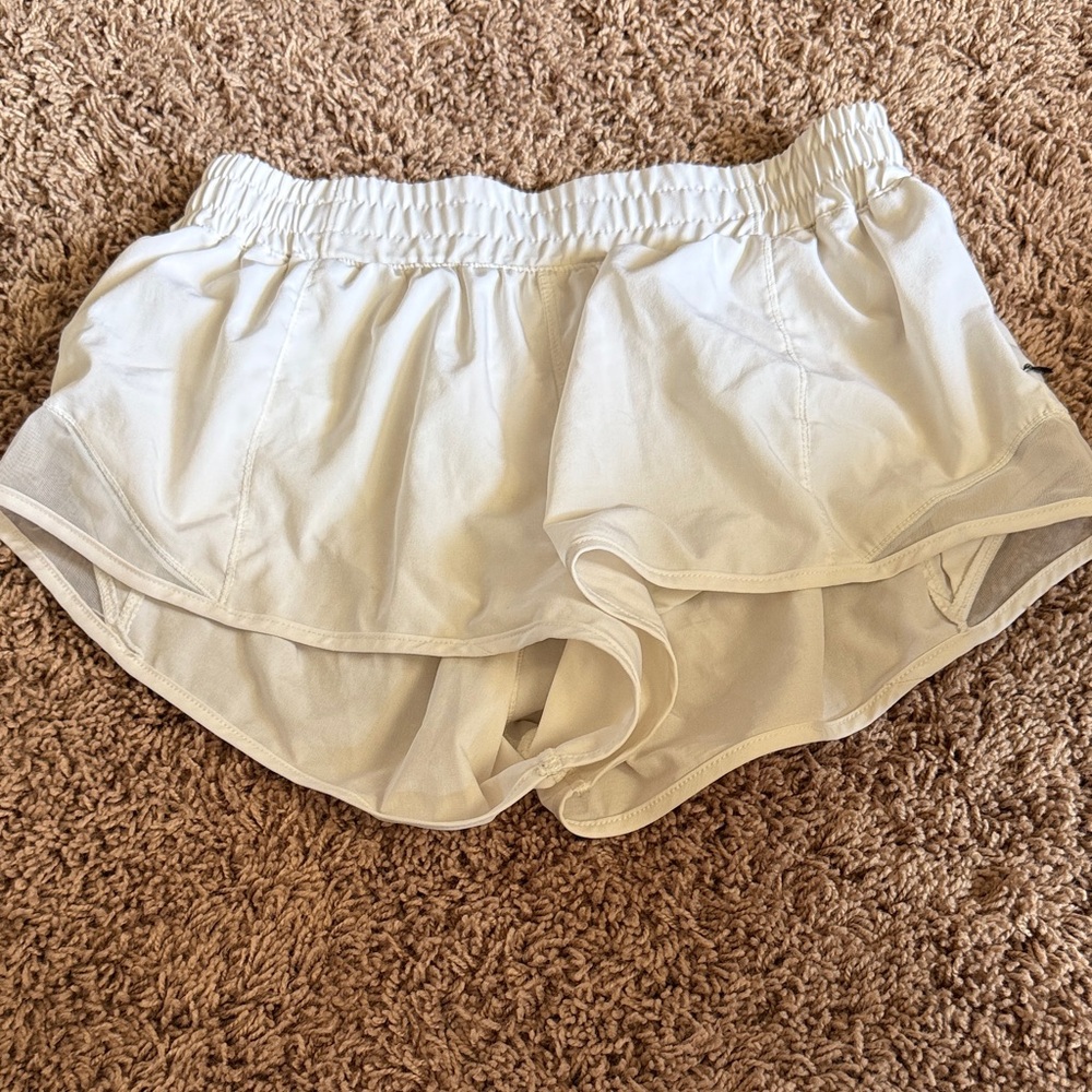 Amazon Essentials White Layered Athletic Shorts